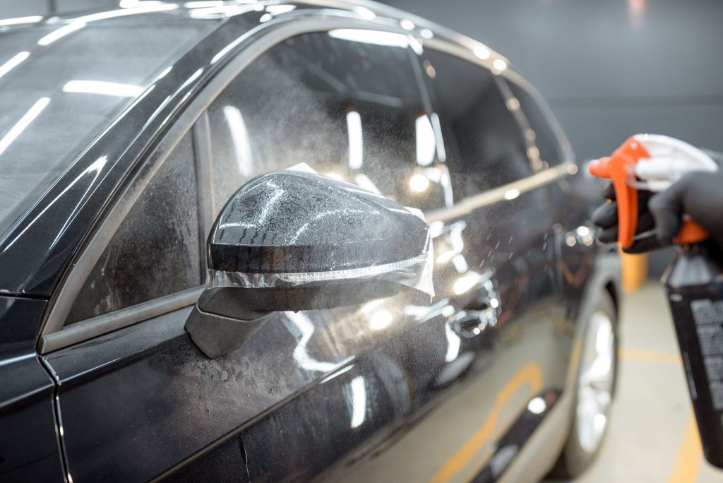 car paint cleaning