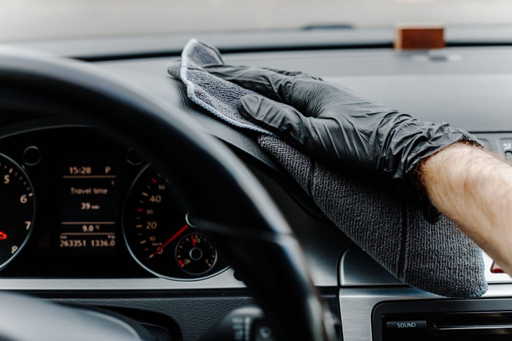 car interior cleaning